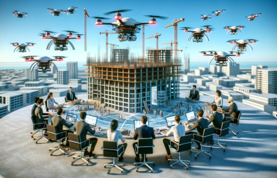 Utilisation de Drones pour la Visualisation Architecturale en 3D